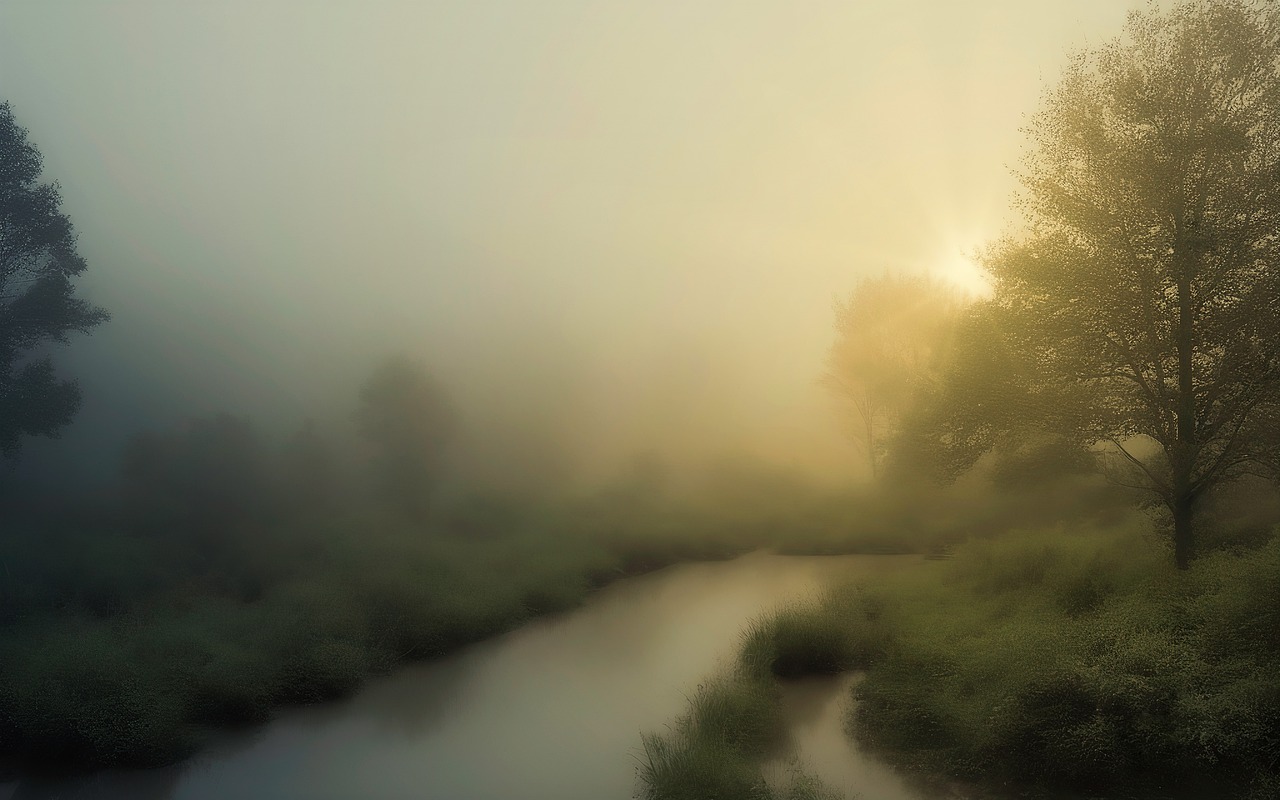 How to Paint a Misty Forest Landscape